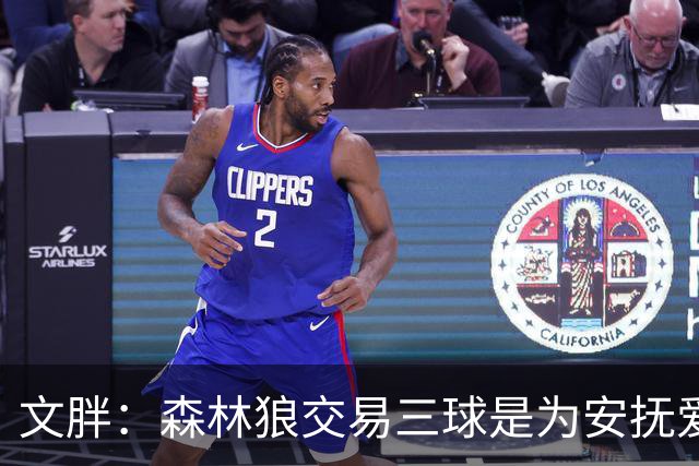 文胖：森林狼交易三球是为安抚爱德华兹 他一赛季被包夹近1000次